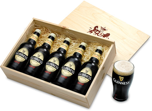 Anniversary & Wedding Five Bottle Guinness Selection